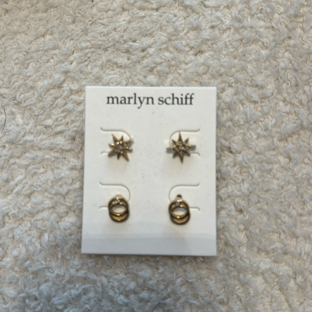 2 brand new pairs of Marlyn Schiff earrings